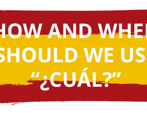 ¿Cómo y cuándo debemos usar «¿cuál?»